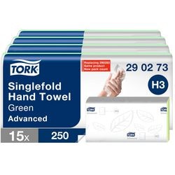 Ręczniki papierowe Tork 290273 zielone