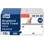 Ręczniki Tork 290253 biały papier makulaturowy