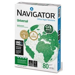 Papier do kopiowania navigator uniwersalny a4 80 g m² wyjątkowo gładki biały 500 arkuszy