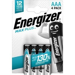 Energizer Max Plus LR03 Blister AAA 4 sztuki