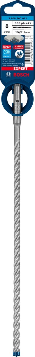 Wiertarka udarowa Bosch expert sds plus-7x 8 x 250 x 315 mm