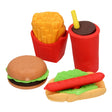 Gumki do fast foodów Duckiez, 4 szt.
