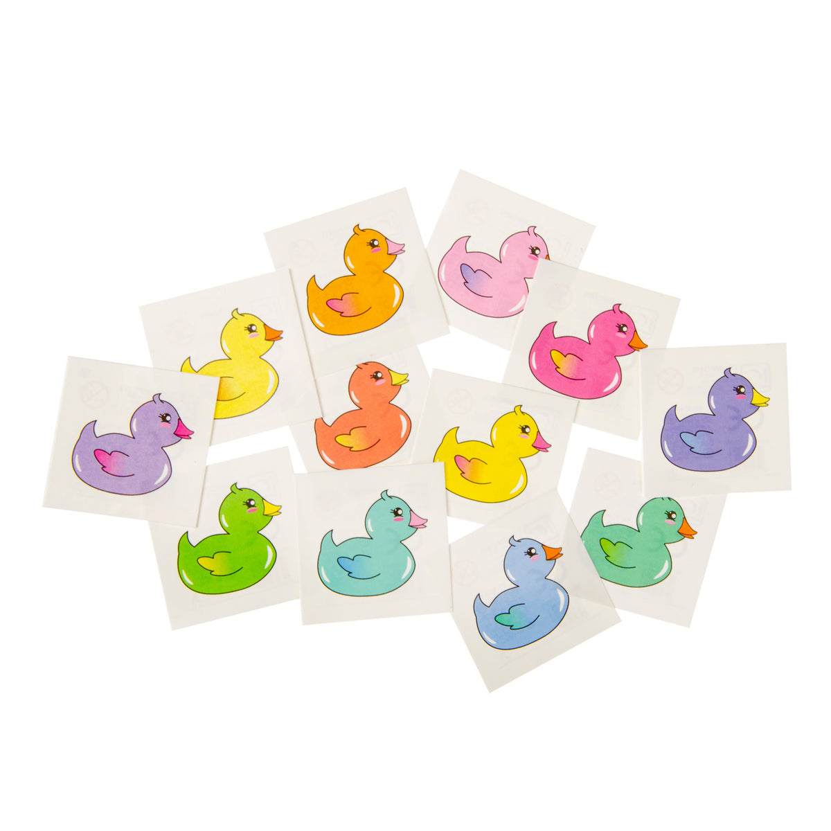 Duckiez tatuaże kaczki, 12 szt.