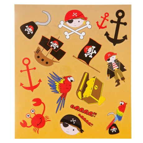Arkusz naklejek piratów Duckiez
