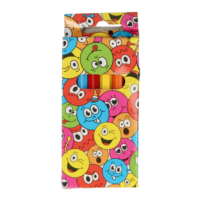 Kredki Duckiez śmiejąca się twarz, 6 szt.