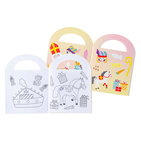 Kolorowanka Duckiez z naklejkami Sinterklaas