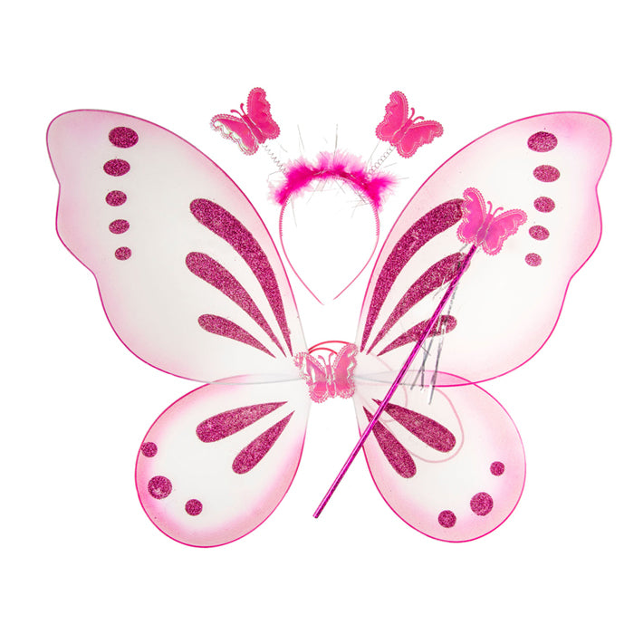 Duckiez Butterfly Wings z Magic Wand Tiara