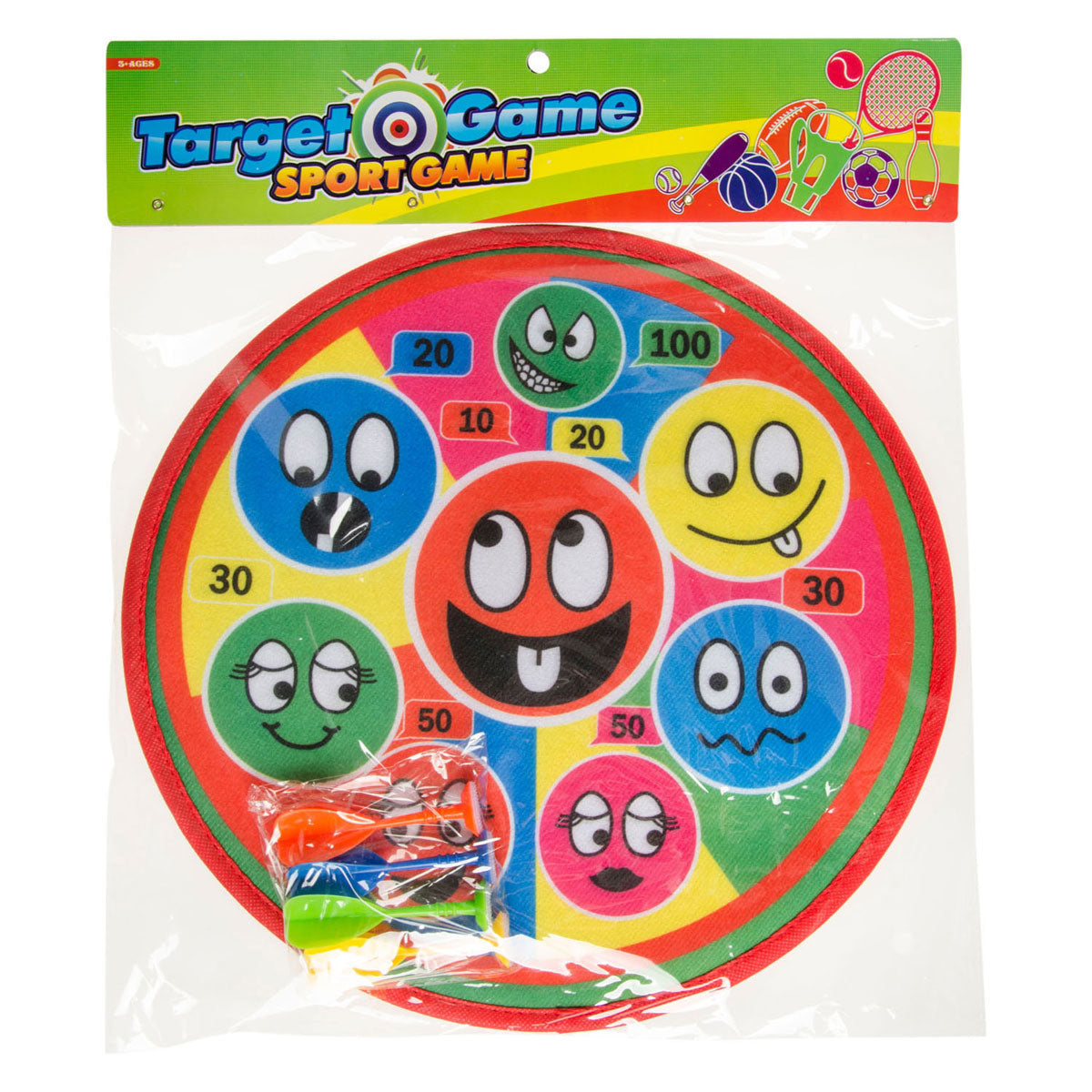 Duckiez Dartspel Laughing Faces