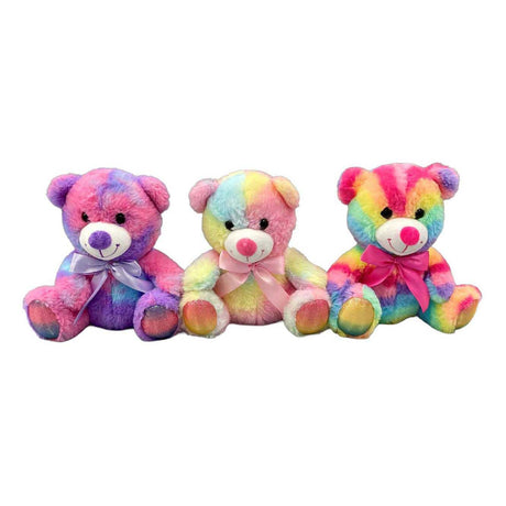 Miś Duckiez w kolorach tęczy - 21cm