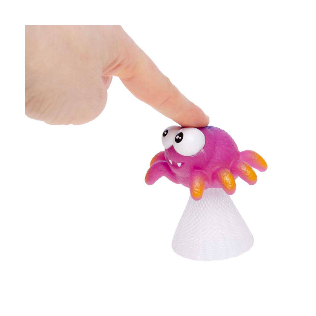 Duckiez pop-up skaczący pająk, 9,5 cm