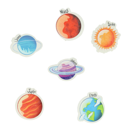 Gumka z planetami Duckiez