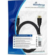 Seria kabli HDMI mrcs196 w kolorze czarnym
