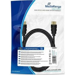 Seria kabli HDMI mrcs196 w kolorze czarnym