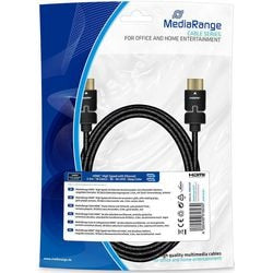 Seria kabli HDMI mrcs197 w kolorze czarnym