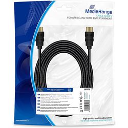 Seria kabli HDMI mrcs211 w kolorze czarnym