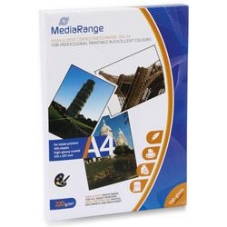 Gama nośników papieru fotograficznego a4 220 g m², biały błyszczący