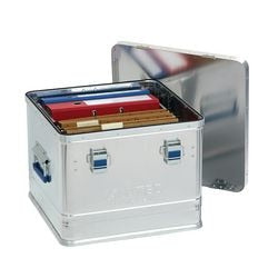 Skrzynka aluminiowa Alutec Alu16050 w kolorze szarym