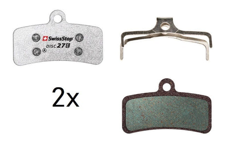 Para klocków hamulcowych Shimano swissstop, para Fair Disc 34 e 2x1
