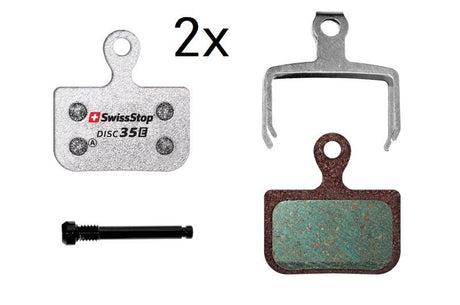 Para klocków hamulcowych Shimano swissstop, para Fair Disc 27 e 2x1