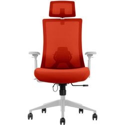 Krzesło biurowe euroseat pomarańczowe 110 kg