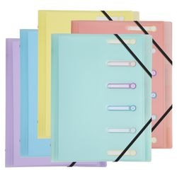 Folder sortujący exacompta chromaline pastel 56170e pp asortyment kolorów