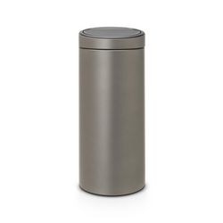 Kosz na śmieci Brabantia Touch Bin - 30 litrów - platyna