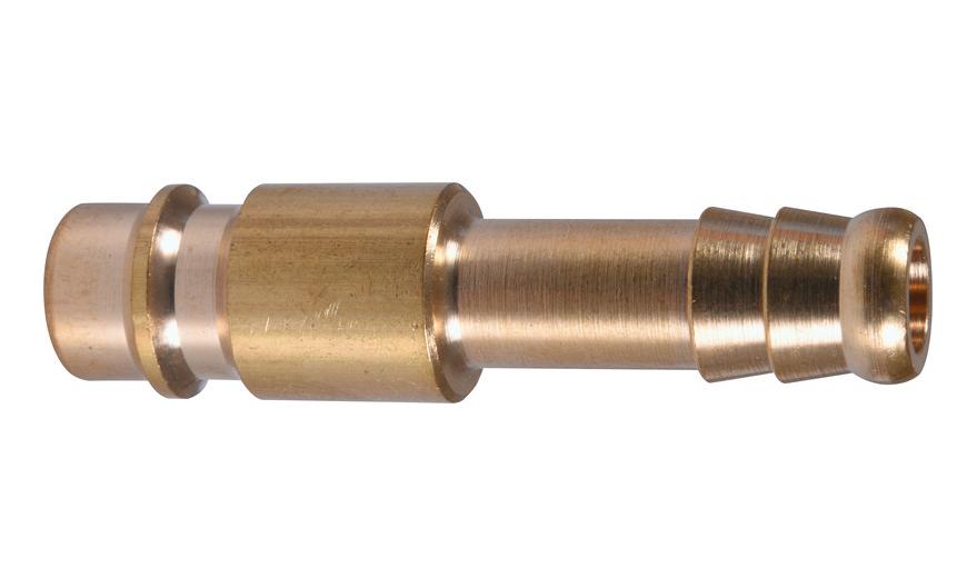 Rectus koppeling van slang voor heren 10mm .