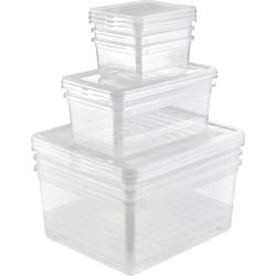 Uchwyt do pojemnika do przechowywania 30050 3 x 1,7 l 2 x 5,6 l 3 x 18 przezroczysty