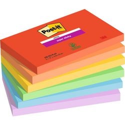 Karteczki samoprzylepne typu post-it 655-6ss-play wielokolorowe