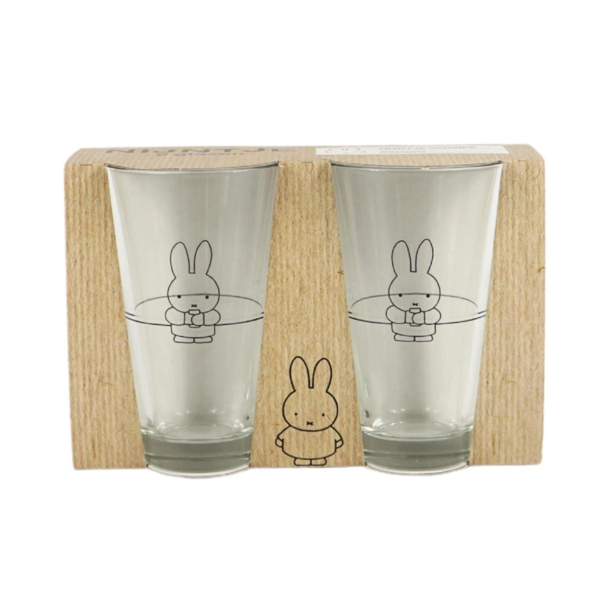 Zestaw szklanek do long drinków Miffy 2-częściowy, 330 ml