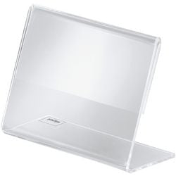 Sigel info standard - standard cenowy - etui na karty - 90x60mm - akryl przezroczysty - 10 sztuk - si-pa107