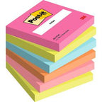 Karteczki samoprzylepne post-it pop 76 kolorów, 100 arkuszy
