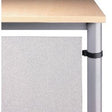 Młotek panelowy z widokiem Bacha vhr08 80 cm srebrna melamina