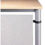 Młotek panelowy z widokiem Bacha vhr08 80 cm srebrna melamina