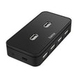 Hama Hub USB z zasilaczem 200123 7 portów czarny