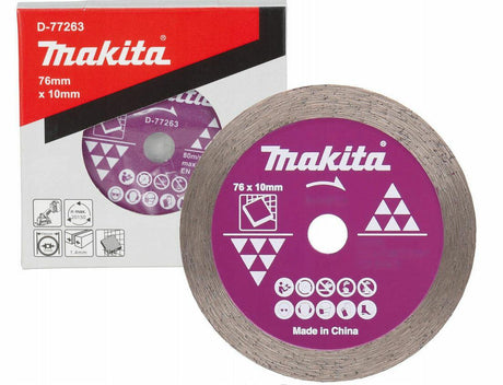 Tarcza diamentowa do akcesoriów Makita 76x10x1,4mm - d-77263