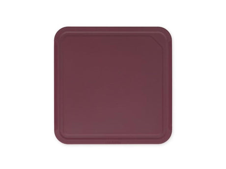Deska do krojenia Brabantia smaczne+ 25x0,8x25 cm bakłażan czerwona