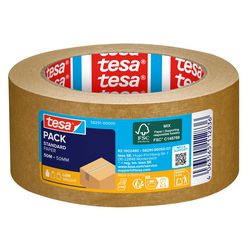 Taśma pakowa tesa tesapack standard 50m x 50mm brązowa