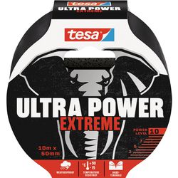 Tesa ultra power Extreme - taśma naprawcza - 10m x 50mm - czarna - odporna na promieniowanie UV i warunki atmosferyczne