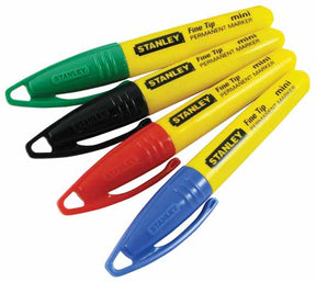 Stanley fijne tip marker mini zwart