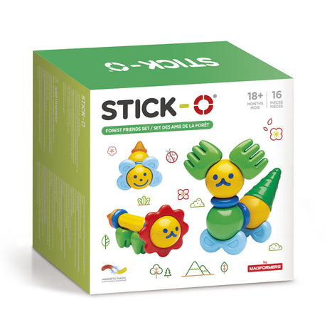Zestaw Stick-O Forest Friends, 16 elementów.