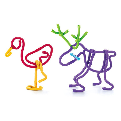 Clics spaghettiez 3d art elastyczne patyczki budowlane, 160 szt.