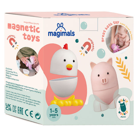 Magimals wilby chwiejny farma zabawek magnetycznych