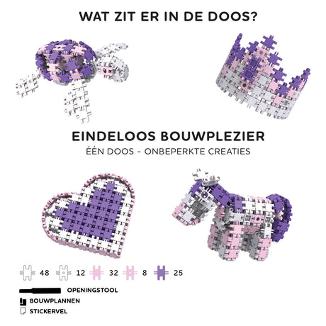 Clics nano - budowniczowie fantasy, 125 szt.
