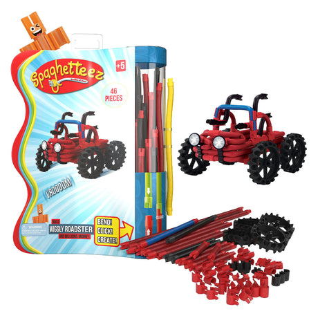 Clics spaghettiez Wiggly Roadster elastyczne pręty budowlane, 46 szt.