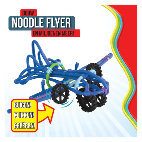 Clics spaghettiez noodle flyer samolot elastyczne pręty budowlane, 76 szt.