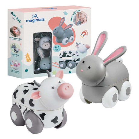 Clics magimals Farm Box na kółkach - 6 szt.