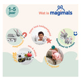 Clics magimals Farm Box na kółkach - 6 szt.