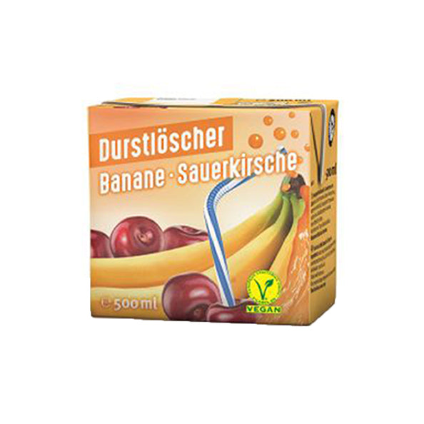 Sauerkirsche bananowe Durstloscher (12x 50cl)