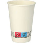 Wegwerpbekers papstar 180 ml wit 100 stuks